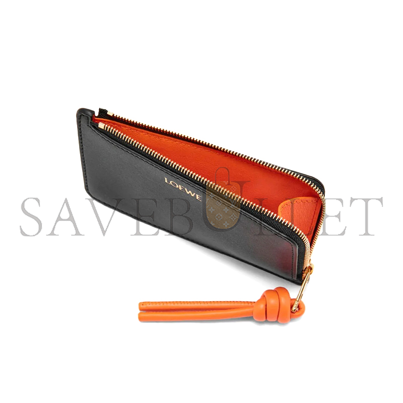 LOEWE KNOT COIN CARDHOLDER IN SHINY NAPPA CALFSKIN CEM1Z40X02 (13*7.5*1cm)